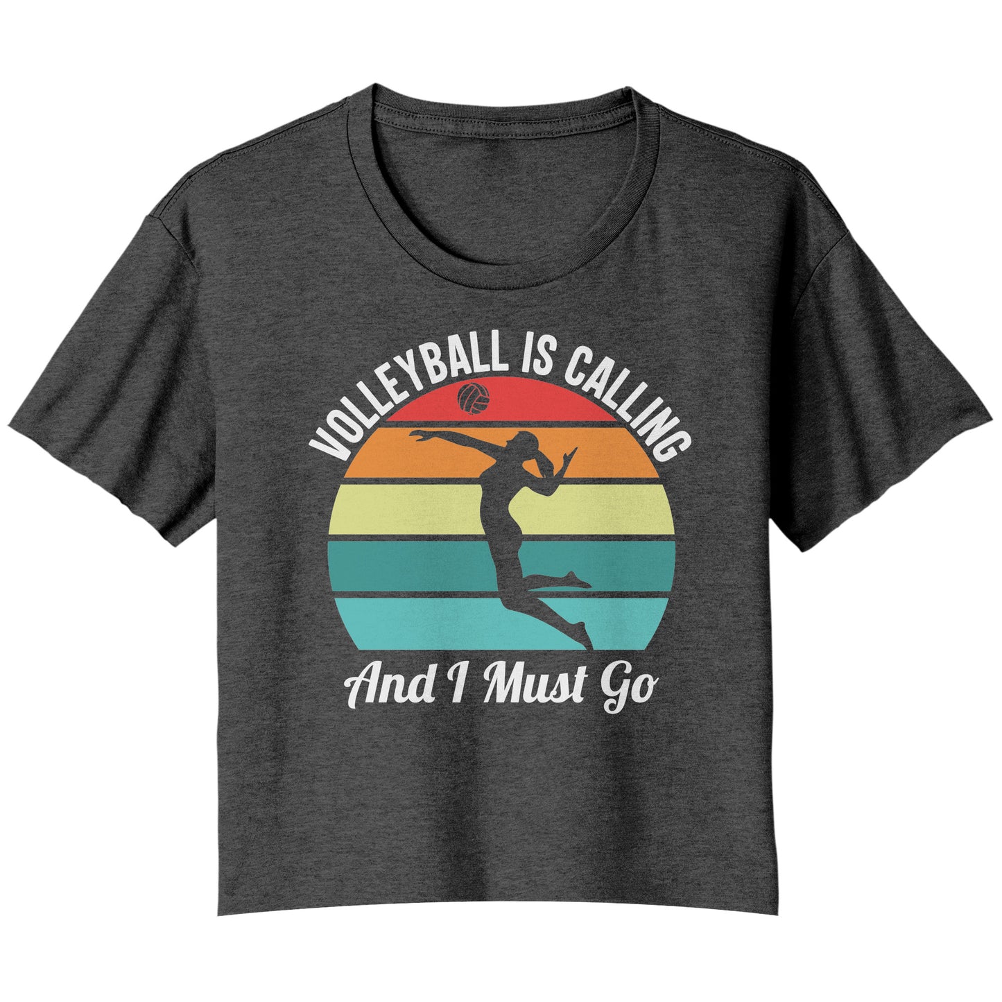 Volleyball is Calling ~ Modest Crop Short Sleeve