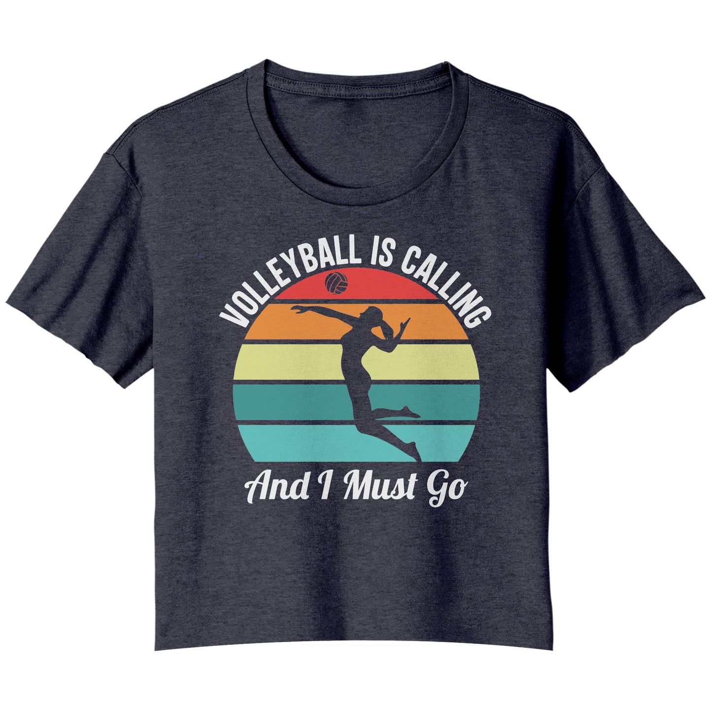 Volleyball is Calling ~ Modest Crop Short Sleeve