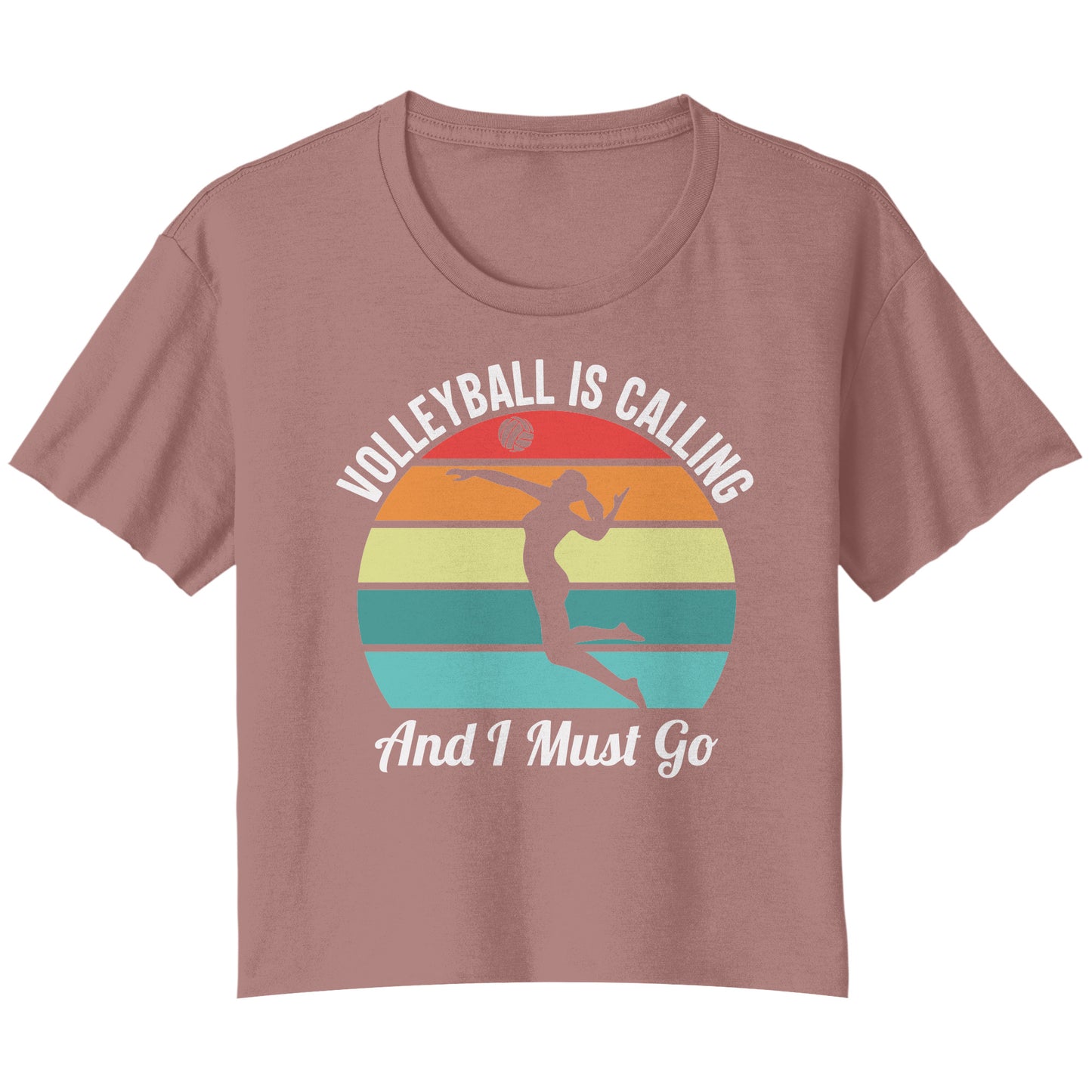 Volleyball is Calling ~ Modest Crop Short Sleeve