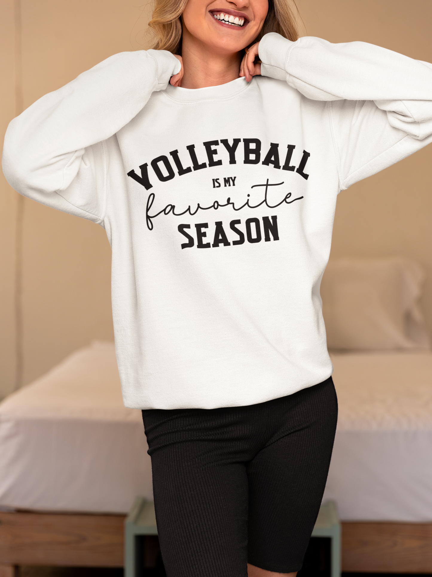 Volleyball is my favorite Season Crewneck Sweatshirt ~ Multiple colors & sizes